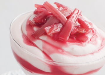 Rhubarb and Ginger Fool