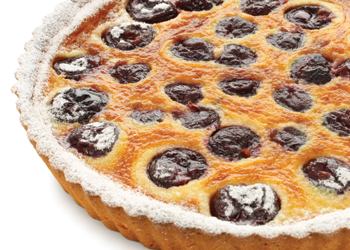 Clafoutis with Tea-steeped Prunes