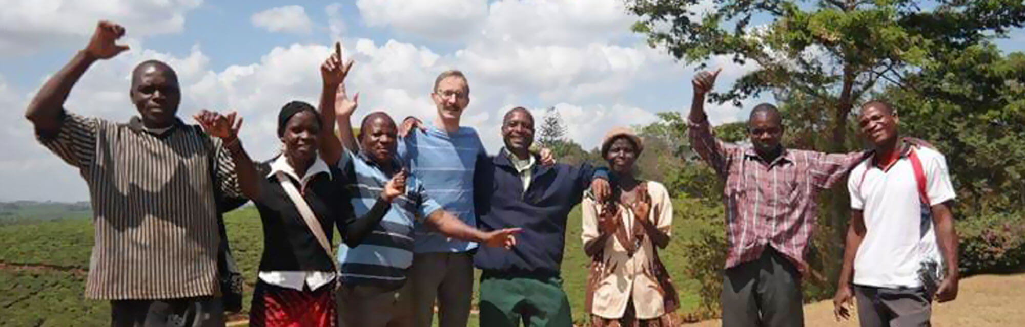 Tea Farmers Wide Shot